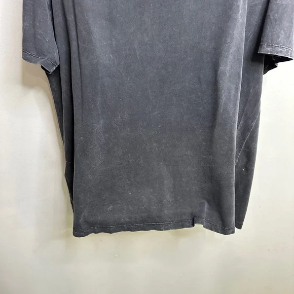 White Fox - Vintage Inspired American Grey Distressed Top Small 💛 - Picture 9 of 14